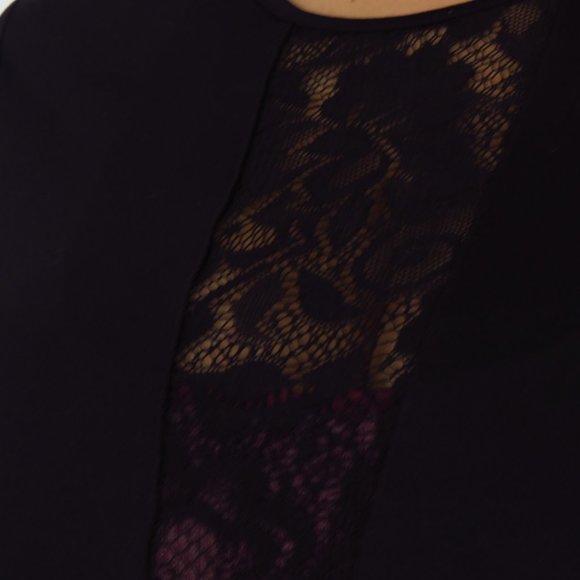 Black La Senza Long Sleeve Crop Top - Picture 5 of 5